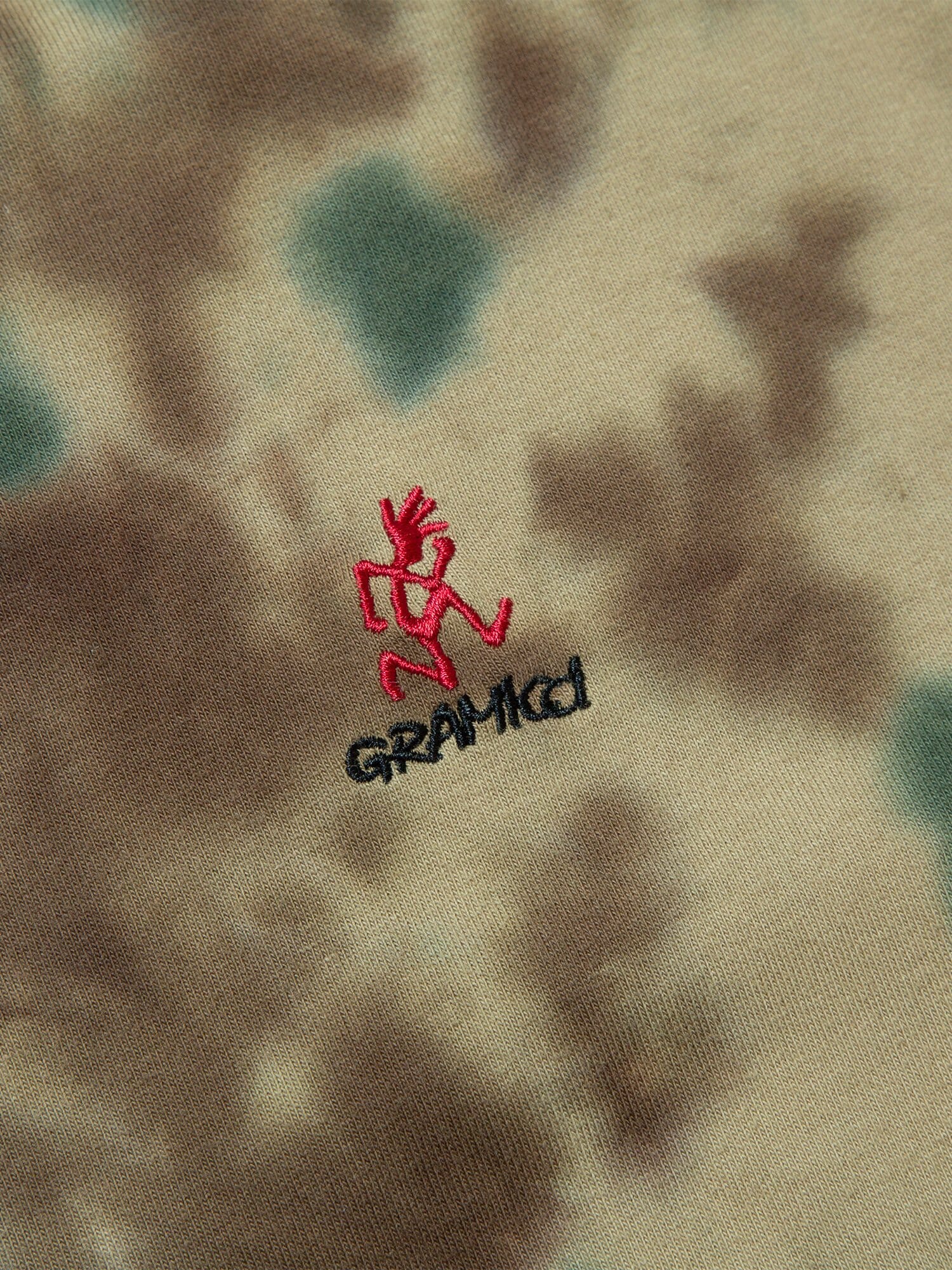 GRAMICCI X ALPHA COTTON CAMO TIE DYE TEE - Image 15