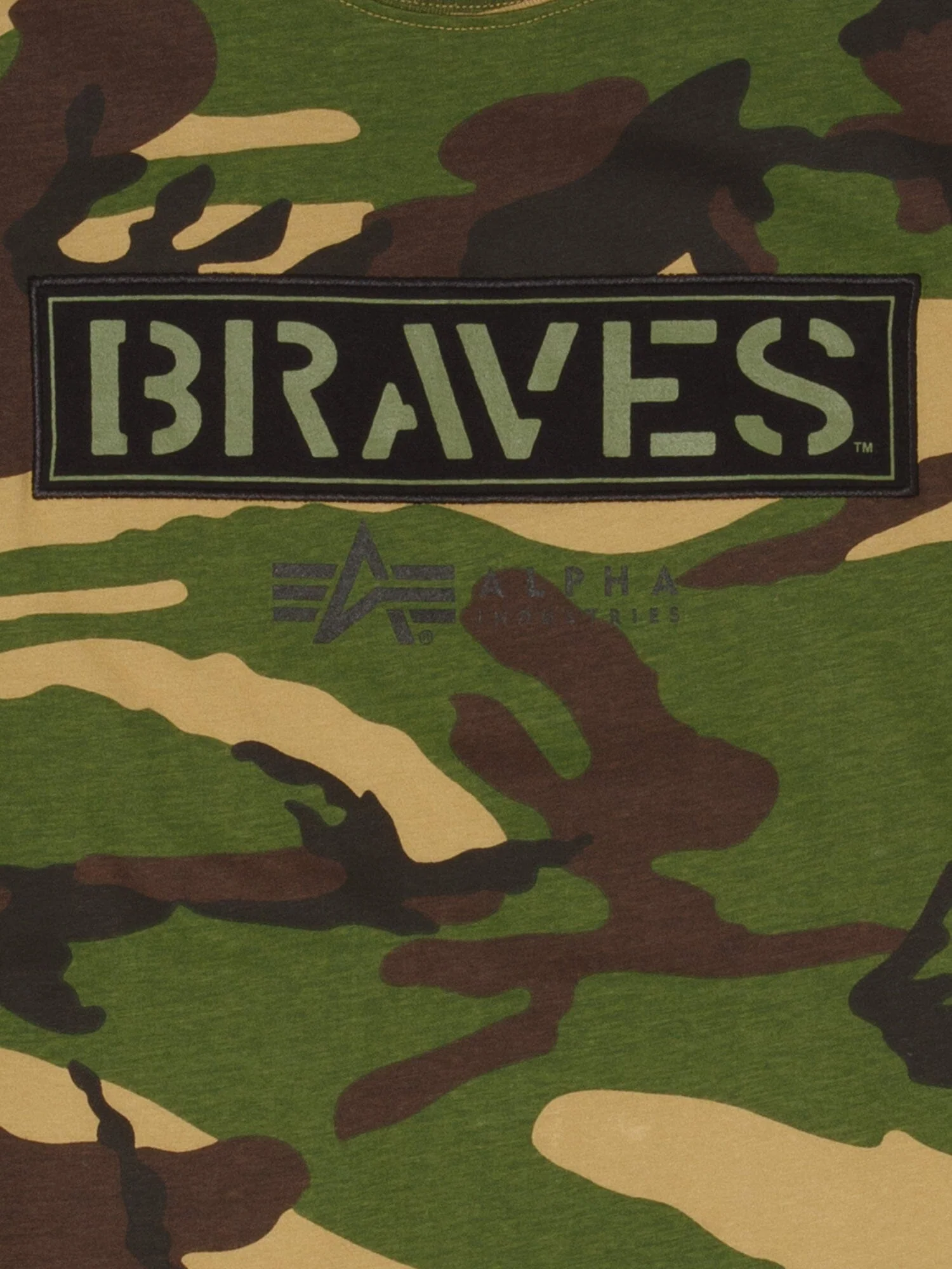ATLANTA BRAVES X ALPHA X NEW ERA CAMO T-SHIRT - Image 6