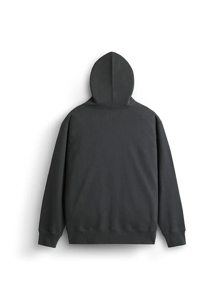 ESSENTIAL FRENCH TERRY HOODIE GEN II (CHARCOAL) - Image 4