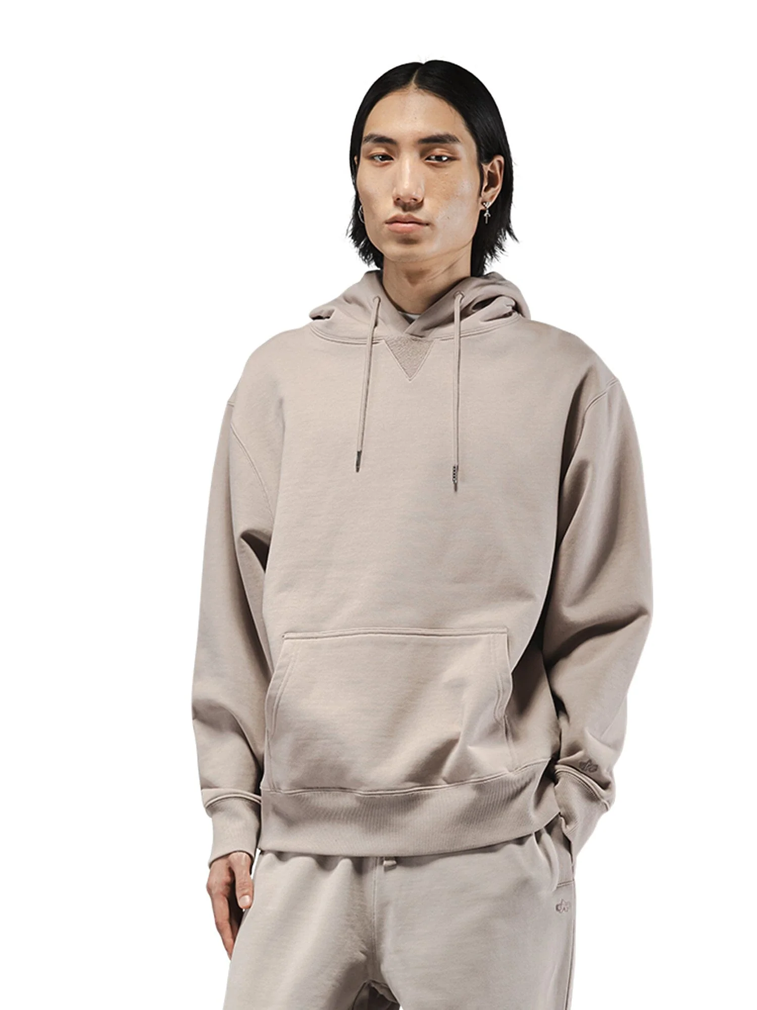 ESSENTIAL FRENCH TERRY HOODIE GEN II (ATLAS KHAKI) - Image 3