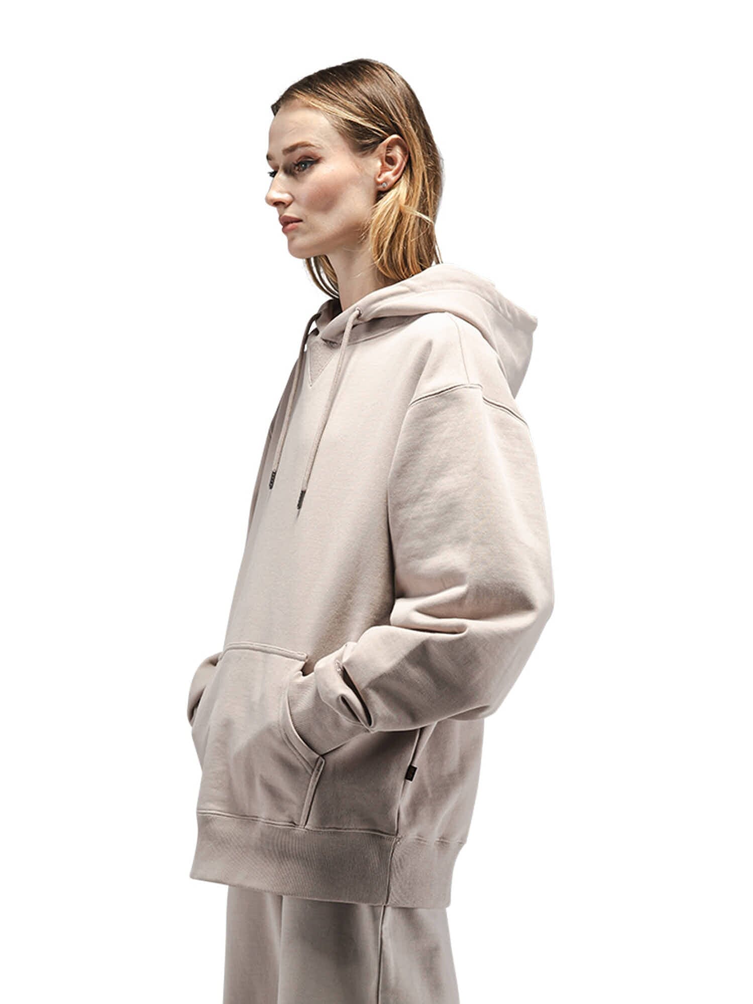 ESSENTIAL FRENCH TERRY HOODIE GEN II (ATLAS KHAKI) - Image 6