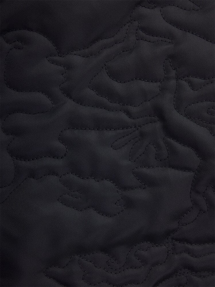 CAMO QUILTED MA-1 BOMBER JACKET BLACK - Image 8