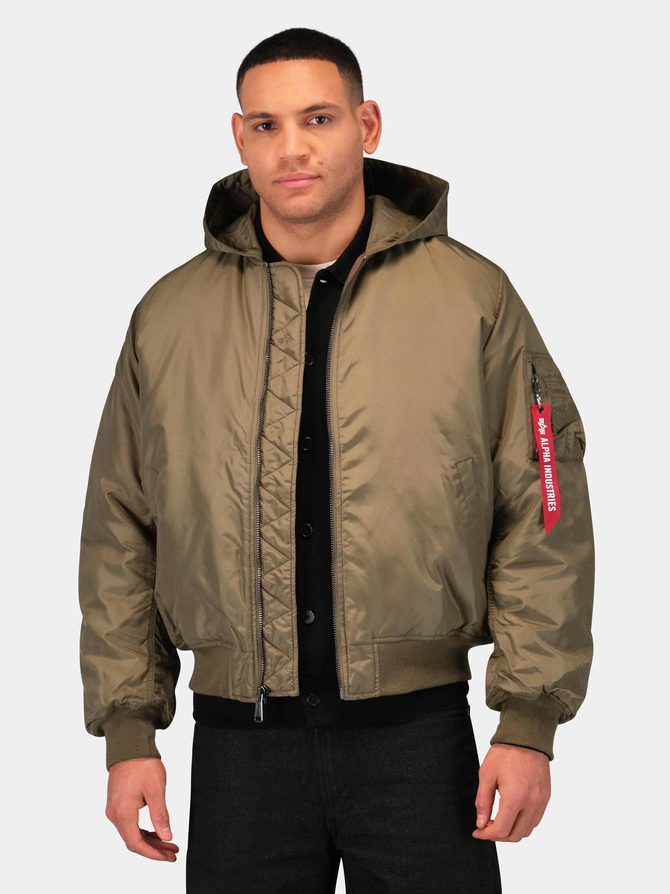 MA-1 HOODED OXFORD FLIGHT JACKET - Image 12
