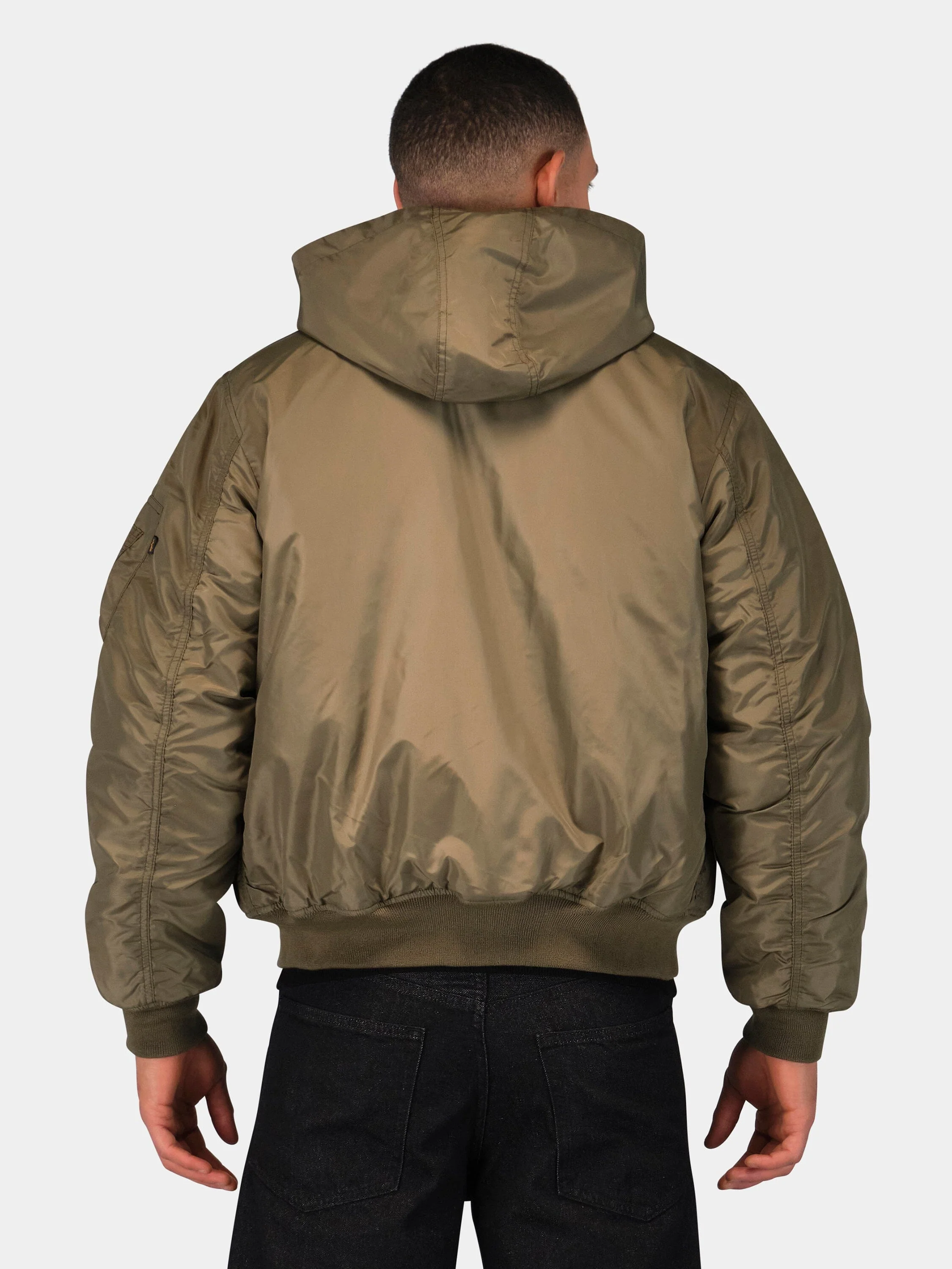 MA-1 HOODED OXFORD FLIGHT JACKET - Image 13