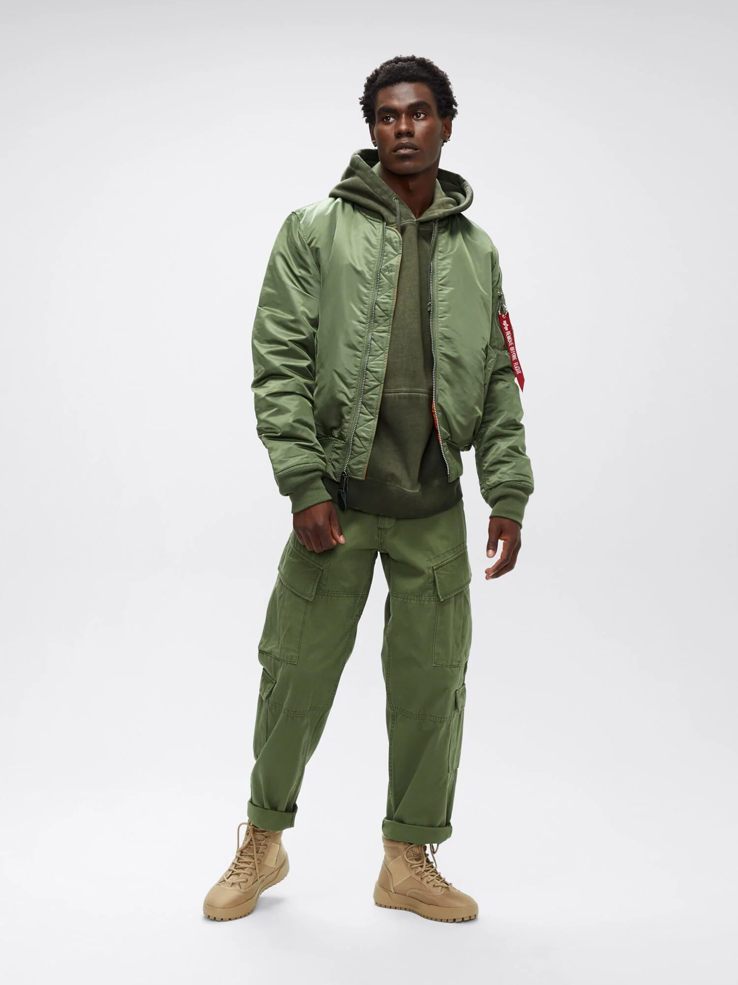 MA-1 BOMBER JACKET SLIM FIT - Image 7