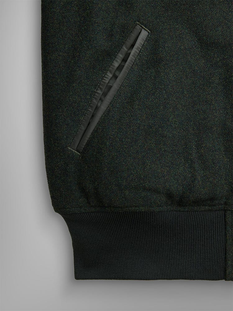 WOOL VARSITY BOMBER JACKET GEN II (OG-107 GREEN) - Image 6