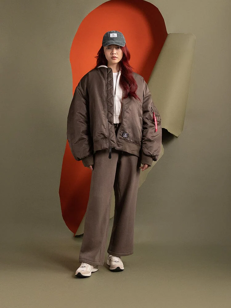 WOMEN'S OVERSIZED MA-1 MOD BOMBER JACKET - Image 6