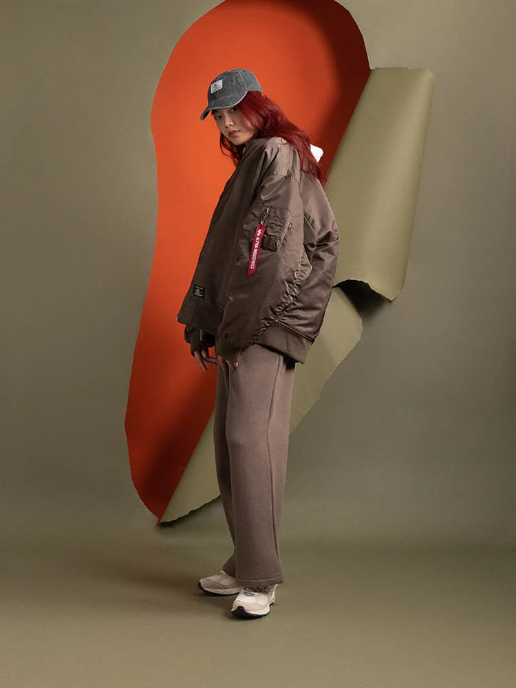 WOMEN'S OVERSIZED MA-1 MOD BOMBER JACKET - Image 7