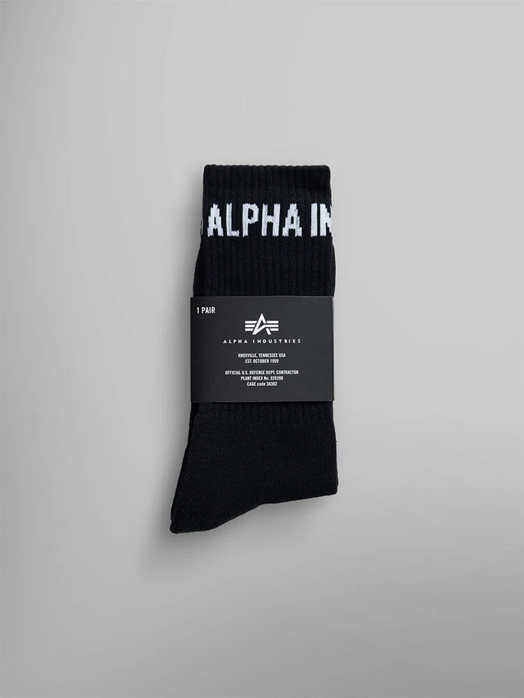 ALPHA LOGO SOCKS - Image 4
