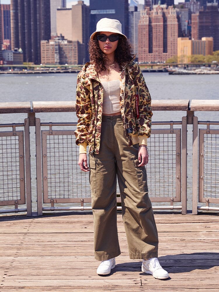 L-2B HOODED GEN II BOMBER JACKET (GREEN FROGSKIN CAMO) - Image 10