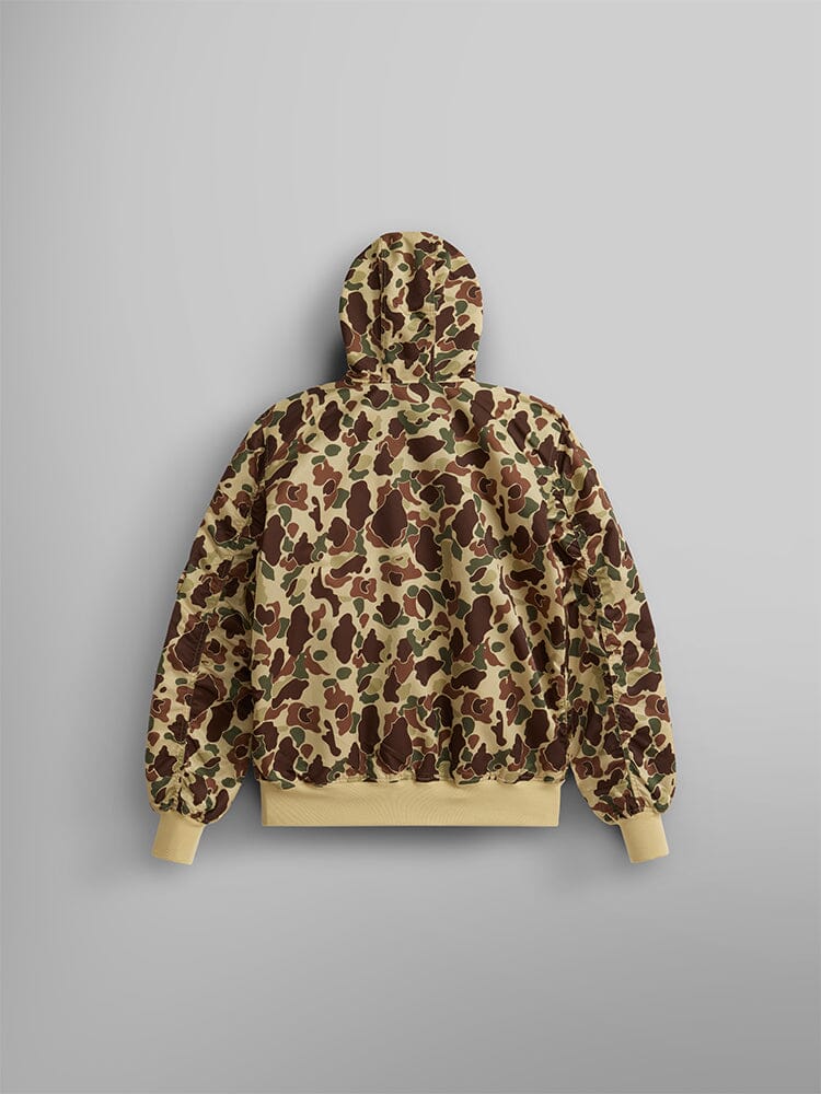 L-2B HOODED GEN II BOMBER JACKET (GREEN FROGSKIN CAMO) - Image 7