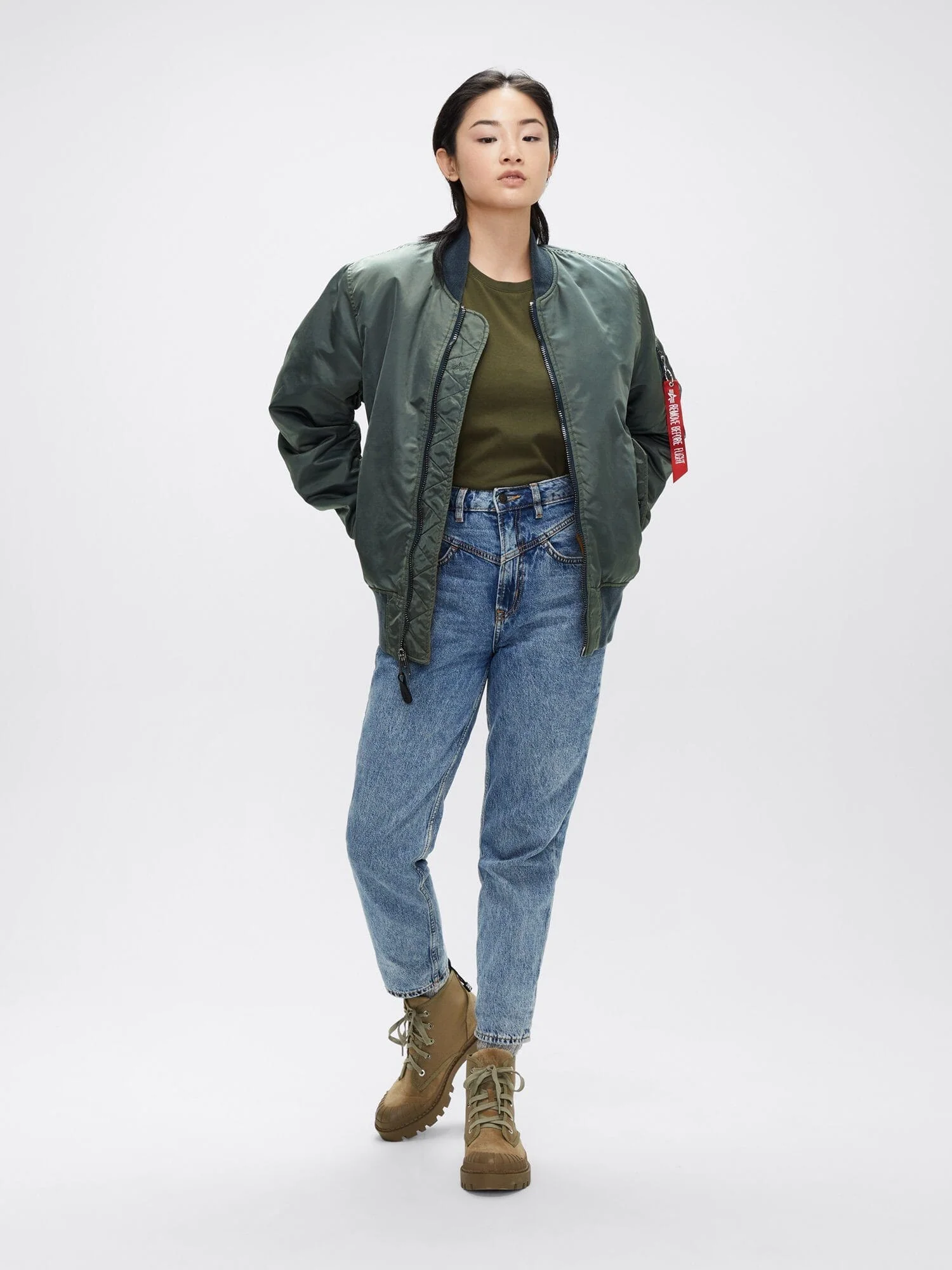MA-1 BATTLEWASH BOMBER JACKET - Image 6