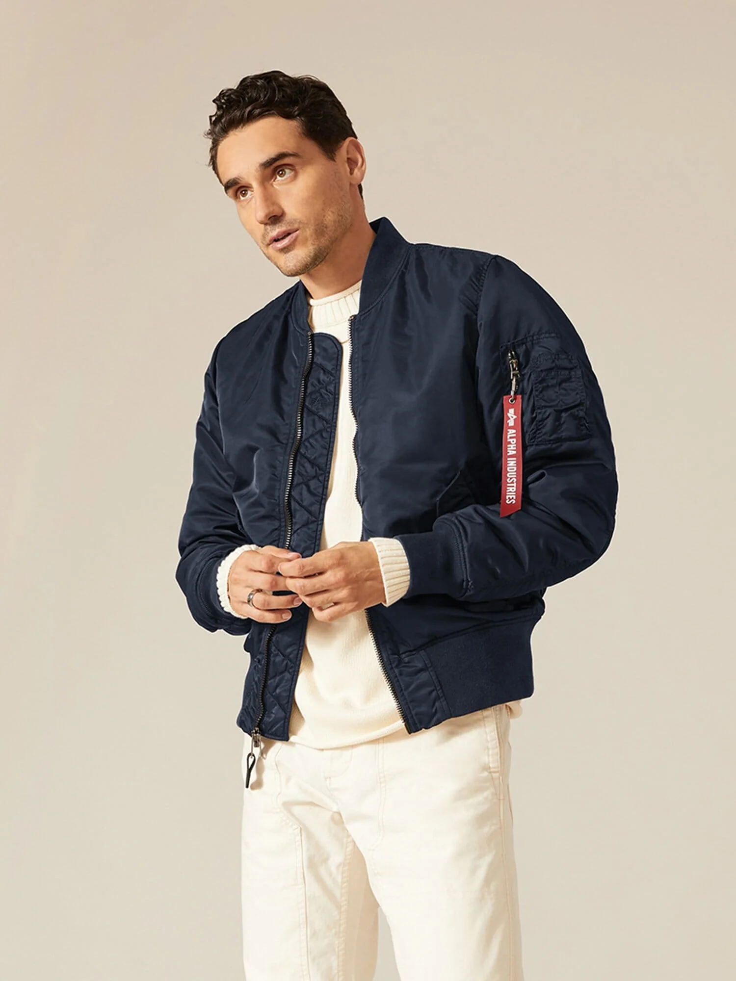 MA-1 BATTLEWASH BOMBER JACKET - Image 8
