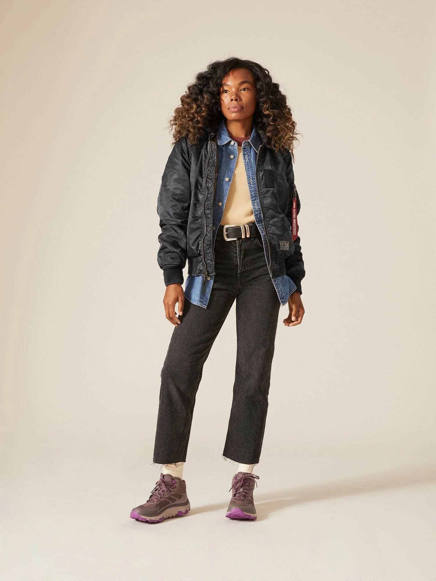 MA-1 HOODED BATTLEWASH BOMBER JACKET - Image 6