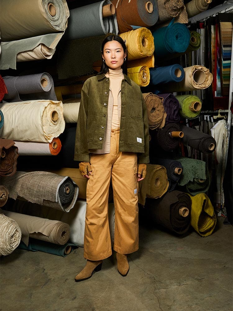 WOMEN'S CORDUROY CHORE COAT - Image 5