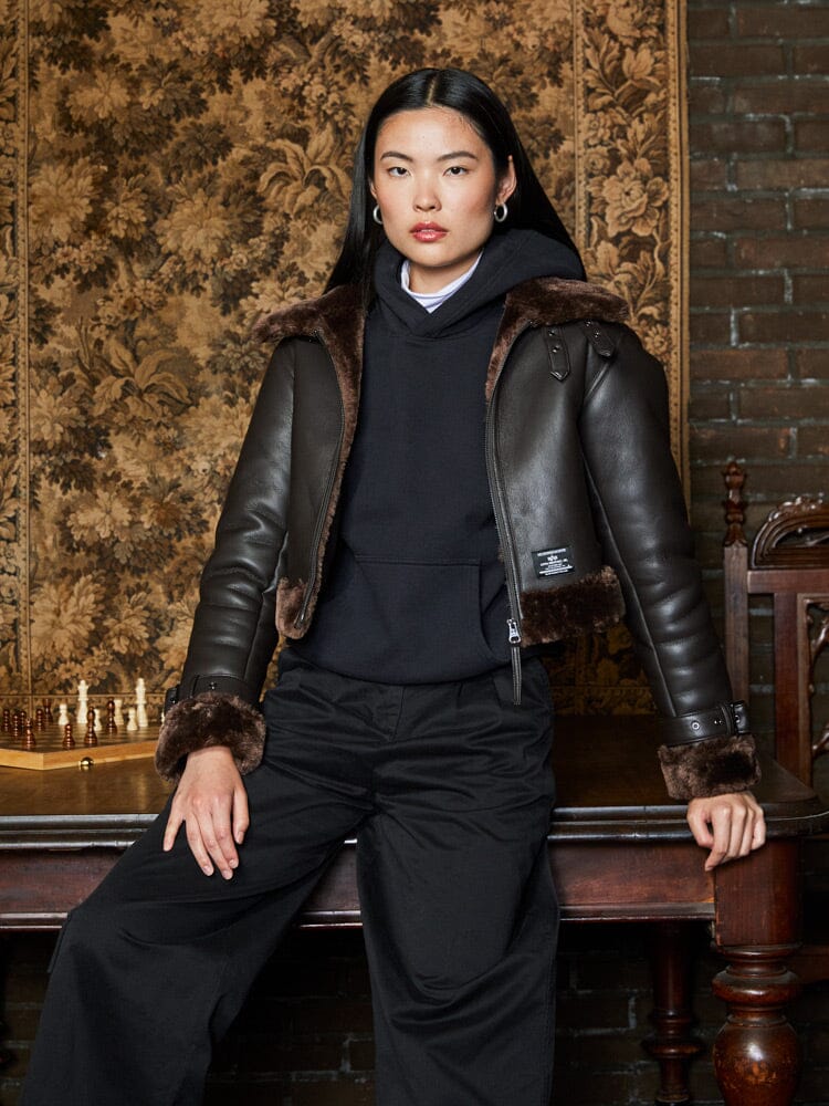 RAF B3 MOD BOMBER JACKET W - Image 9