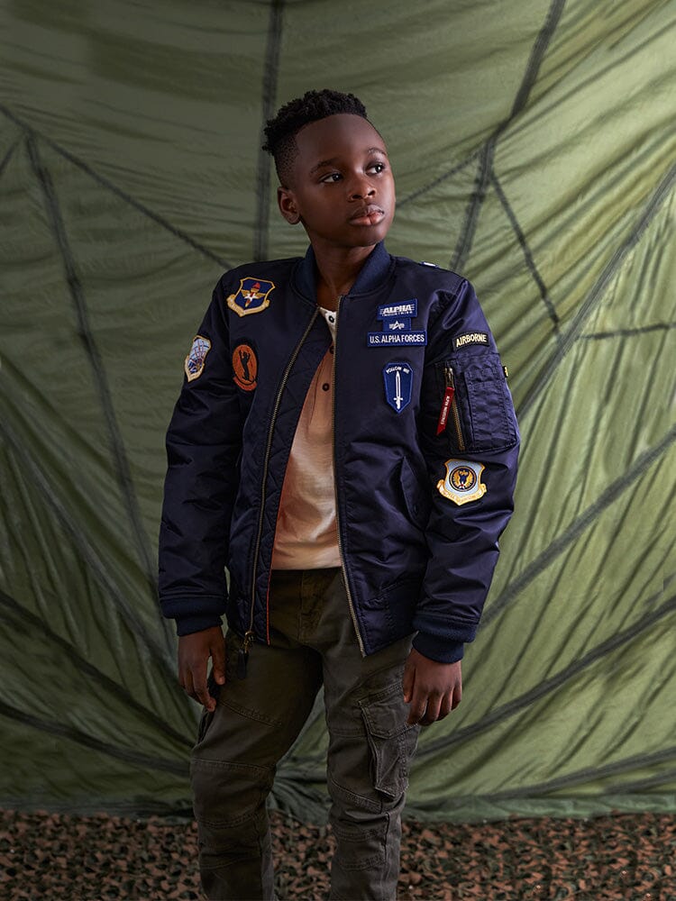 MA-1 SQUADRON BOMBER JACKET YOUTH - Image 11