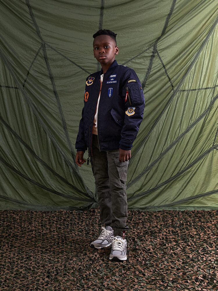 MA-1 SQUADRON BOMBER JACKET YOUTH - Image 12