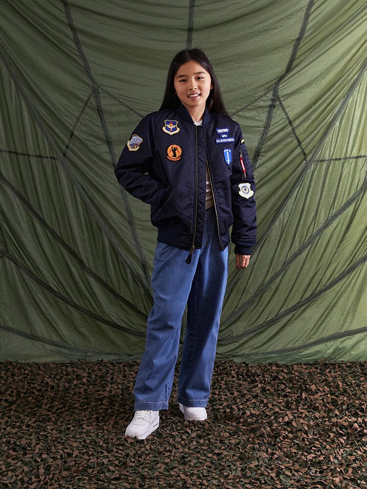 MA-1 SQUADRON BOMBER JACKET YOUTH - Image 15