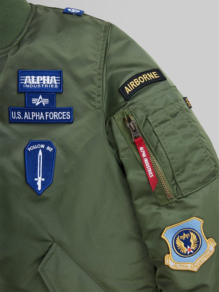 MA-1 SQUADRON BOMBER JACKET YOUTH - Image 7
